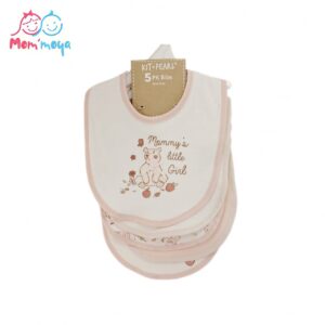 KIT & PEARL 5-PK BIBS