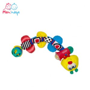 Fisher Price Twist-a-Pillar Attachable Bright Expressions Teether #71234 Vintage