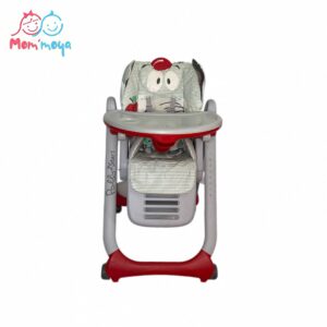 Chaise haute Chicco Polly2Start Baby Éléphant Rouge