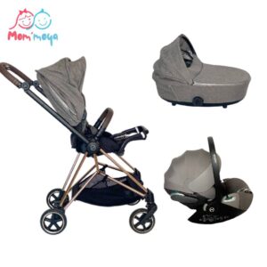 Pack Cybex MIOS complet Poussette, Nacelle & Siège-auto Travel System